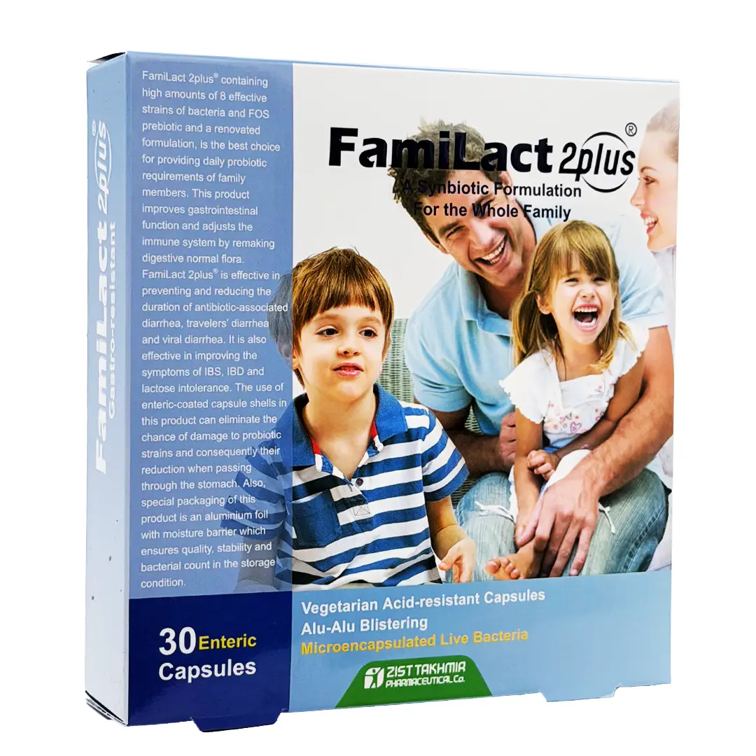 کپسول فمی لاکت توپلاس زیست تخمیر - 30 عددی