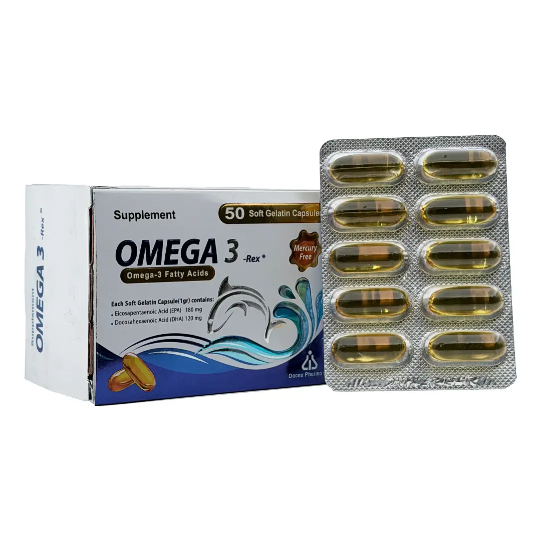 سافت ژل امگا 3-رکس دانا - 50 عددی