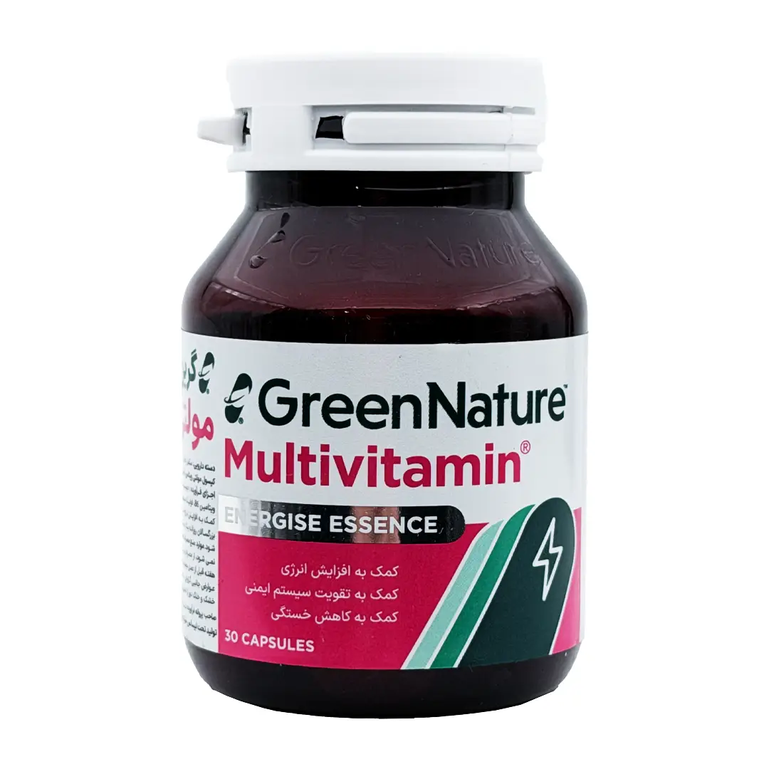 قرص مولتی ویتامین گرین نیچر - 30 عددی
