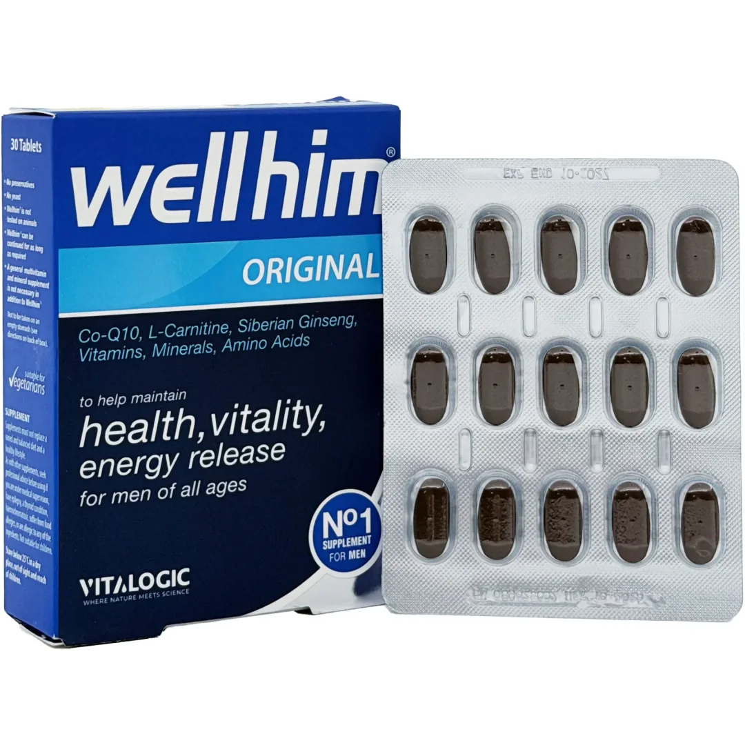 قرص مولتی ویتامین آقایان ول هیم اویجینال ویتالوجیک - 30 عددی