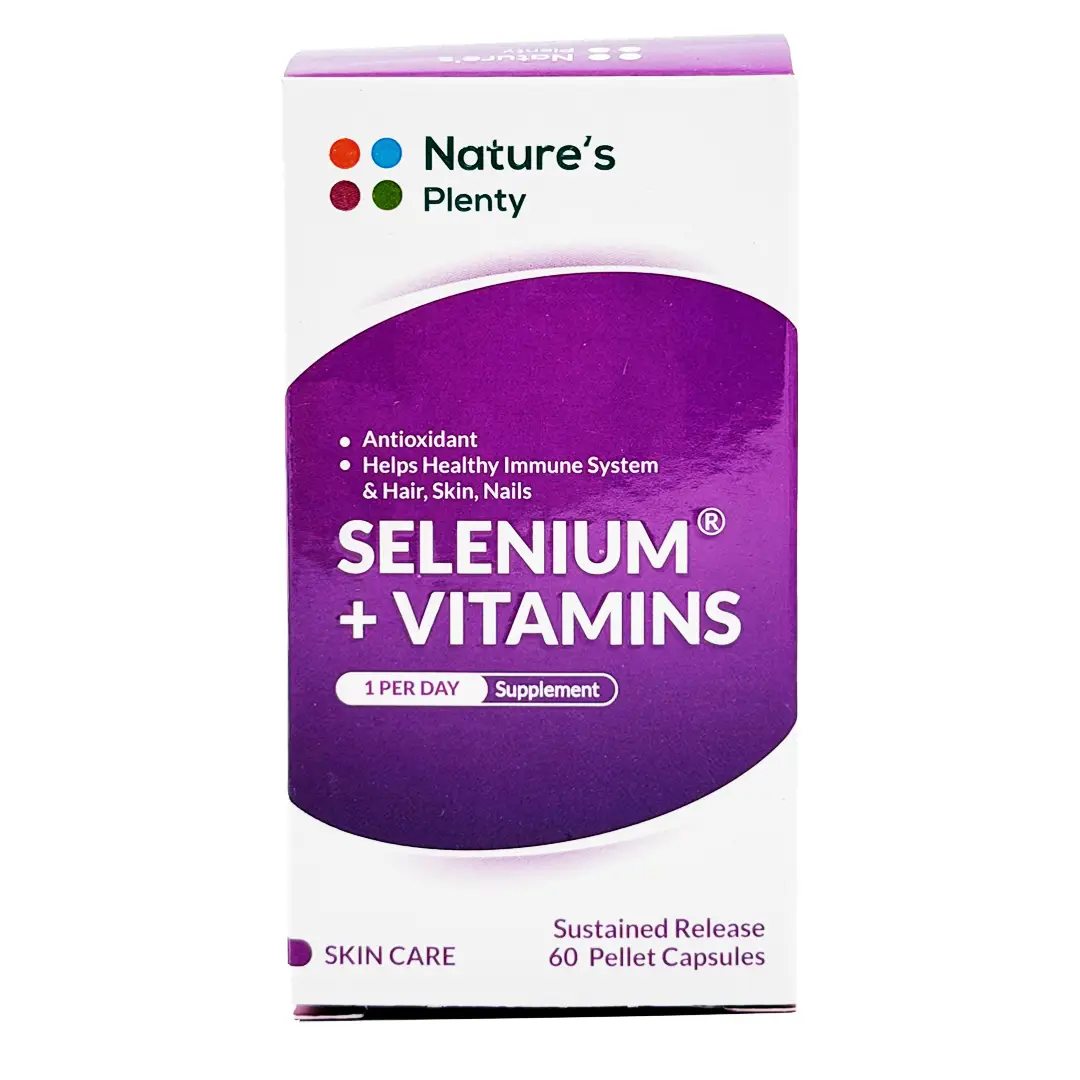 کپسول پلت سلنیوم + ویتامینز نیچرز پلنتی - 60 عددی