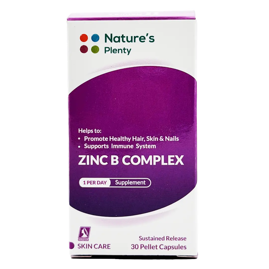 کپسول پلت زینک ب کمپلکس نیچرز پلنتی - 30 عددی