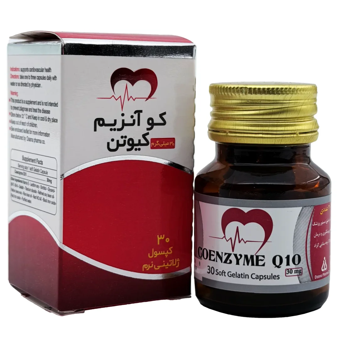 کپسول نرم کوکیوتن 30 میلی گرمی دانا - 30 عددی