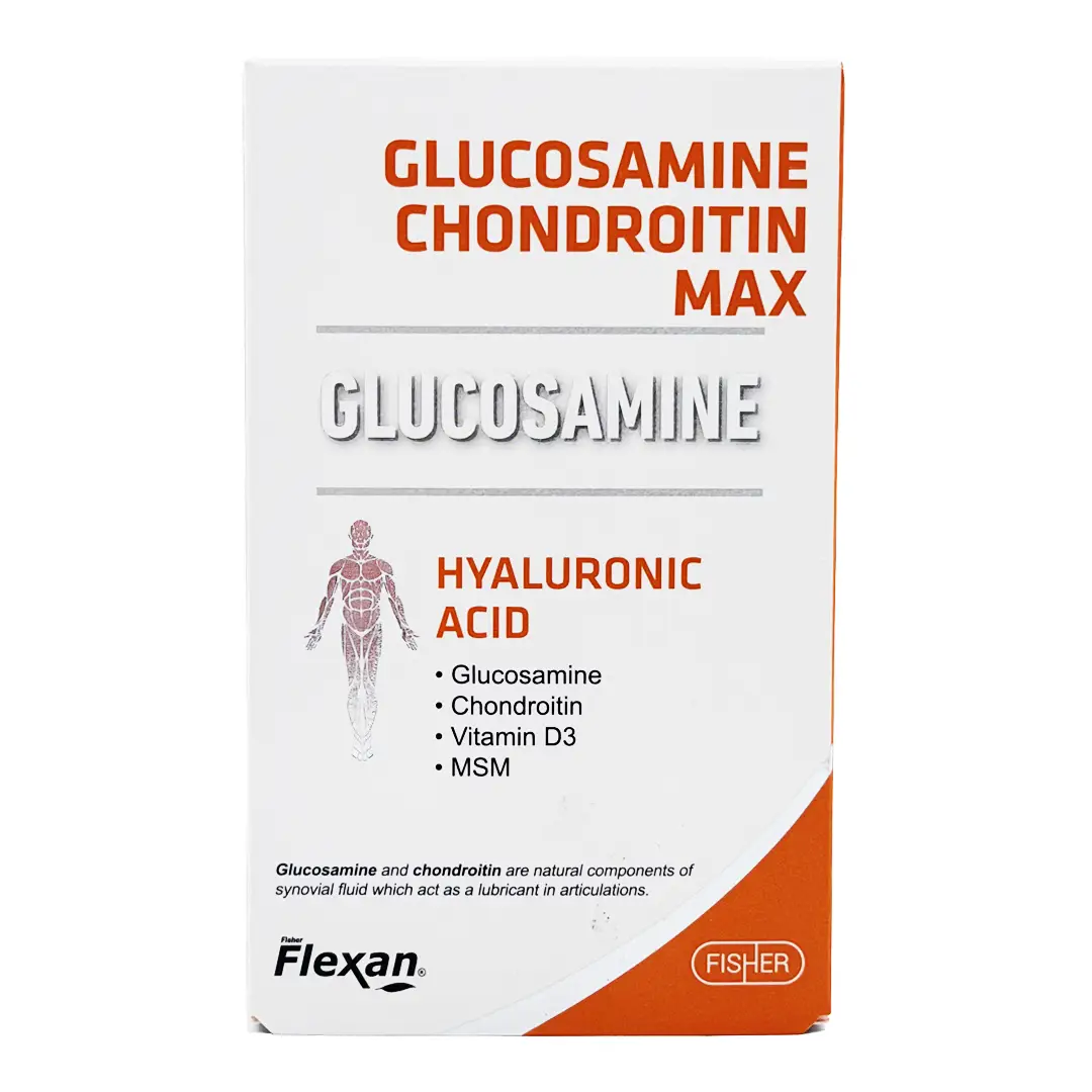 قرص گلوکزامین و کندرویتین مکس فیشر فلکسان - 60 عددی