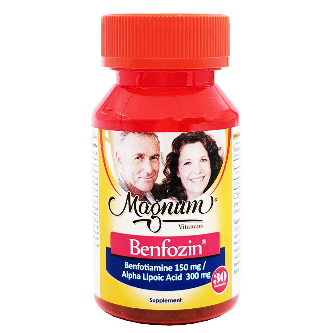 کپسول بنفوزین مگنوم ویتامینز - 30 عددی