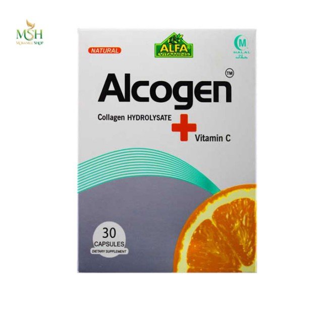 کپسول آلکوژن آلفا ویتامین - 30 عددی