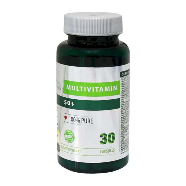 کپسول مولتی ویتامین بالای 50 سال نوفورما نچرالز 30 عددی