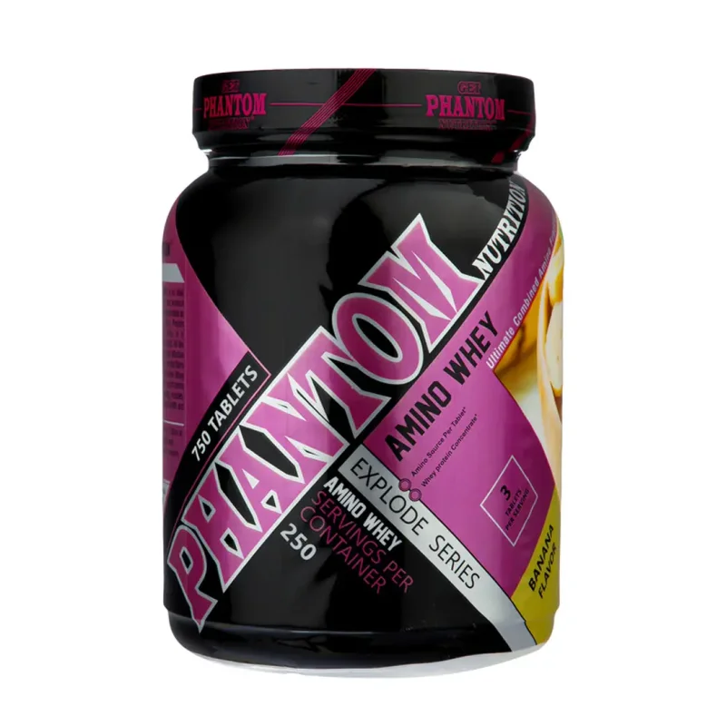 قرص آمینو وی 1 گرمی فانتوم نوتریشن - 750 عددی