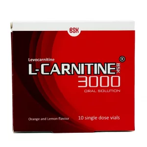 ویال مایع ال کارنیتین 3000 بی اس کی - 10 عددی