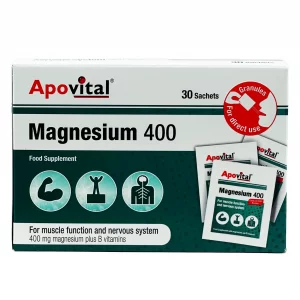 ساشه منیزیم 400 آپوویتال - 30 عددی