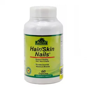 کپسول هیر اسکین نیلز آلفا ویتامینز - 60 عددی