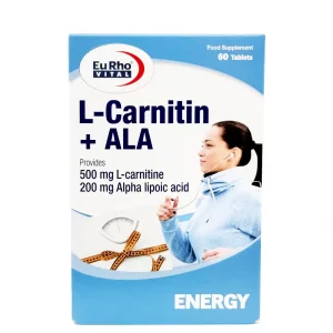 قرص ال کارنیتین + آ ال آ یوروویتال - 60 عددی