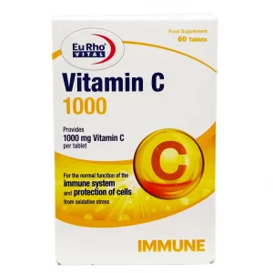 قرص ویتامین ث 1000 میلی گرمی یوروویتال - 60 عددی