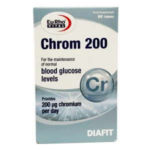 قرص کروم 200 یوروویتال - 60 عددی