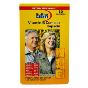 کپسول ویتامین ب کمپلکس یوروویتال - 60 عددی