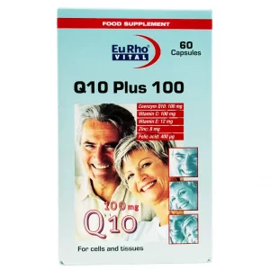 کپسول کیوتن پلاس یوروویتال 100میلی گرمی - 60 عددی