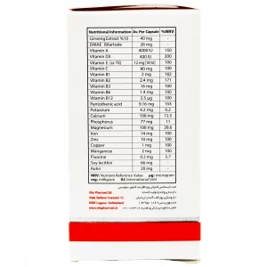 کپسول نرم مولتی ویتامین و مینرال ویتالی تون - 60 عددی