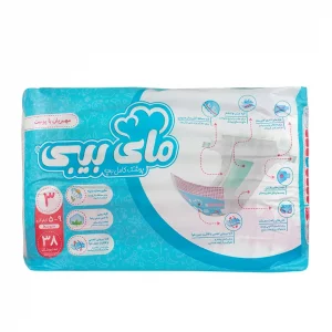 پوشک کامل چسبی متوسط مای بی بی - سایز 3