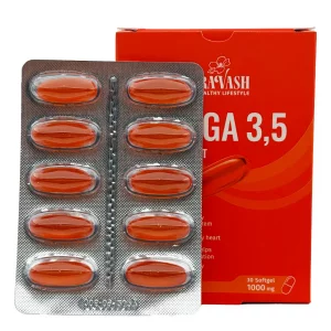 امگا 3 و 5 زراوش - 30 عددی