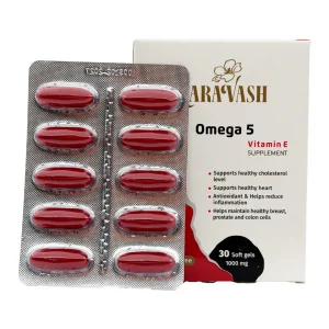 کپسول امگا 5 زراوش - 30 عددی