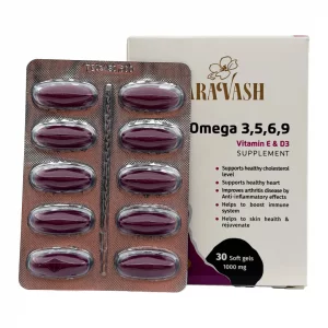 کپسول امگا 3و5و6و9 زراوش - 30 عددی