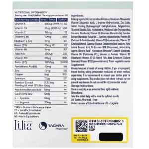 قرص لیلیادرماکر تچرا فارمد - 60 عددی