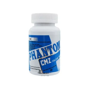 قرص کلسیم منیزیم زینک فانتوم نوتریشن - 60 عددی