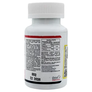 قرص کافئین رسکیوکاف درسا دارو - 60 عددی