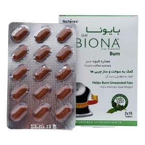 قرص بایونا برن نیچرز اونلی - 30 عددی