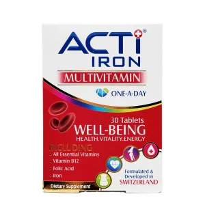 قرص اکتی آیرون ابیان  دارو  - 30 عددی