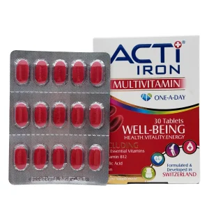 قرص اکتی آیرون ابیان  دارو  - 30 عددی