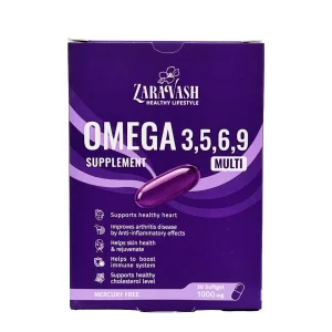 کپسول امگا 9,6,5,3 زراوش - 30 عددی