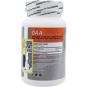 کپسول دی اسپارتیک اسید (DAA) برونسون - 60 عددی