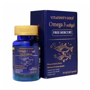 کپسول امگا 3 ویتافینیتی گلد شهاب درمان - 50 عددی