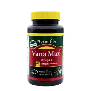 سافت ژل امگا 3 وانامکس نورم لایف - 60 عددی
