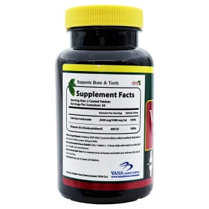 قرص وانا فلکس (کلسیم+D3) نورم لایف - 60 عددی