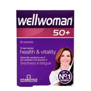 قرص مولتی ویتامین بانوان بالای 50 سال  ول ومن ویتابیوتیکس - 30 عددی