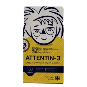 کپسول نرم امگا3 اتنتین 3 - 30 عددی