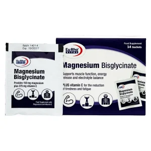 ساشه منیزیم بیس گلایسینات یوروویتال - 14 عدد