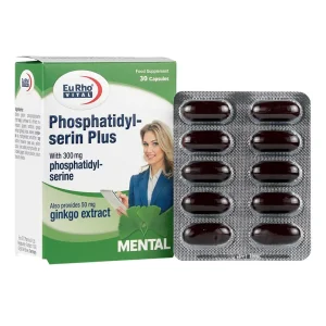 کپسول فسفاتیدیل سرین پلاس یوروویتال - 30 عددی