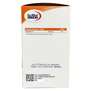 قرص منیزیم مالات یوروویتال - 60 عددی