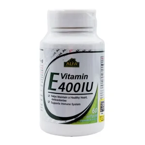 ویتامین (E) ای 400 آلفا ویتامینز - 60 عددی