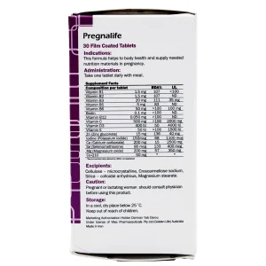 پرگنالایف مولتی ویتامین مینرال بارداری گلدن لایف - 30 عددی