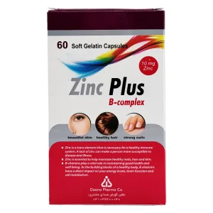 کپسول زینک پلاس 10 + ب کمپلکس دانا - 60 عددی