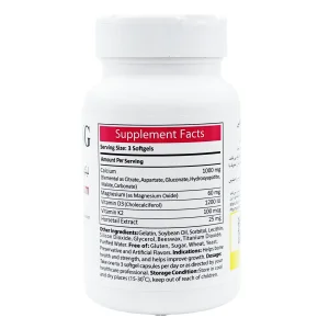 سافت ژل لیکوئی کلسیم 6 پلاس آنتی ای جینگ - 30 عددی