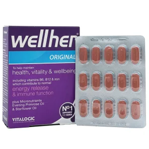 قرص مولتی ویتامین خانم ها ول هر اوریجینال ویتالوجیک - 30 عددی