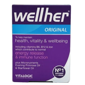 قرص مولتی ویتامین خانم ها ول هر ویتالوجیک - 30 عددی