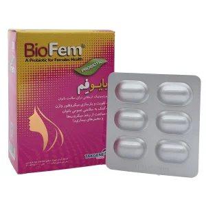 کپسول پروبیوتیک بایو فم تک ژن فارما - 30 عددی