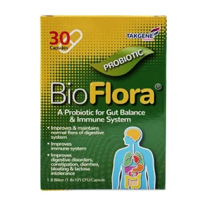 کپسول پروبیوتیک بایو فلورا تک ژن فارما - 30 عددی