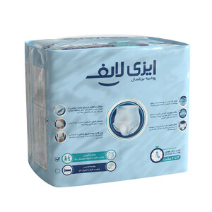 پوشینه شورتی بزرگسال ایزی لایف سایز بزرگ - 10 عددی